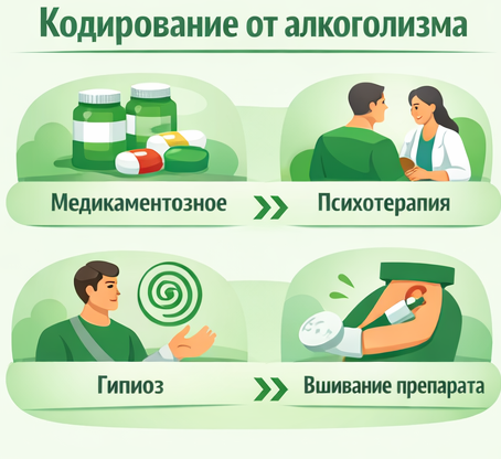 кодирование от алкоголизма в Яранске Санати